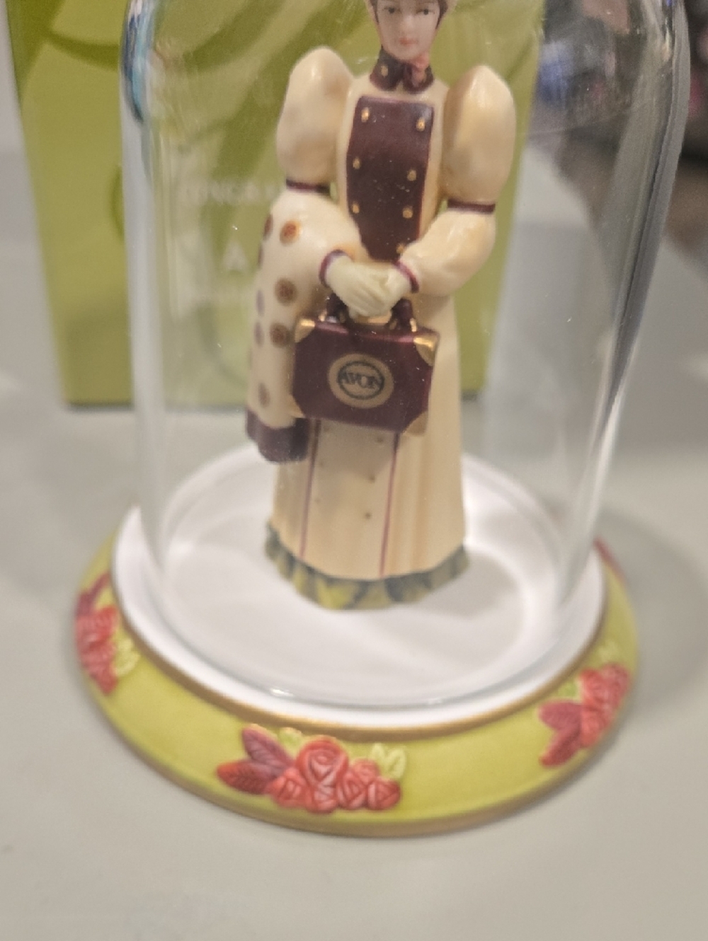 Vintage Avon 2006 Miniture Ceramic Dome Figurine NWOT - Picture 4 of 8